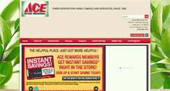 Desktop Screenshot of greenmountainace.com